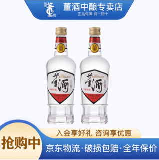 董酒 复刻白标54度 430mL 2瓶 【两瓶装】