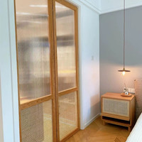 坂田尚居 折叠门藤编门定制厨房卫生间推拉门移门中式门隔断门衣柜门卧室门