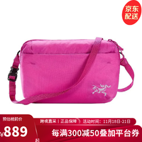 始祖鸟（ARC'TERYX）HELIAD 系列6L 运动户外休闲印花拉链开合单肩斜挎腰包 玫红色 约25*17*9cm