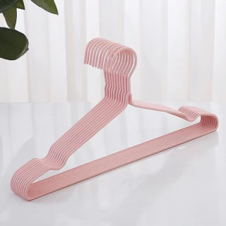 简尚恩 衣架 浅蓝 凹槽款 40cm