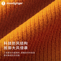 moodytiger儿童裤子冬款男女童大童宽松户外加绒保暖防寒运动长裤