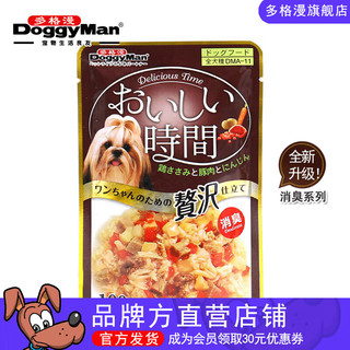 多格漫 美味时间狗狗零食宠物湿粮 成犬肉罐包罐头消臭低脂肪100g 鸡肉&鸡软骨&蔬菜