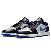 NIKE 耐克 Jordan篮球鞋男子AJ1乔1低帮JORDAN 1运动鞋553558-007黑白42.5