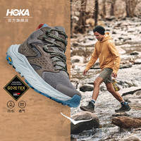 HOKA ONE ONE 男女鞋秋冬中低帮户外徒步鞋ANACAPA GTX防水 星空灰/幻影灰-男款（二代中帮） 42.5