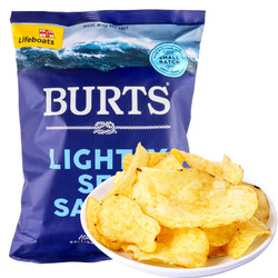 啵尔滋 BURTS 啵尔滋 海盐胡椒味手工薯片 150g