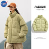 NASA RHUDE【回馈】防风保暖立领棉服男潮牌防污面包服外套 7111樱草绿 2XL