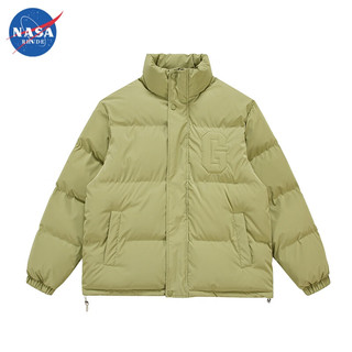 NASA RHUDE 防风保暖立领棉服外套 7111樱草绿 2XL