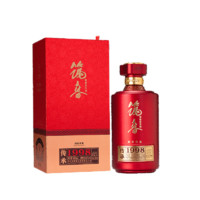 筑春 传承荣耀真藏 53度 酱香型白酒 500mL