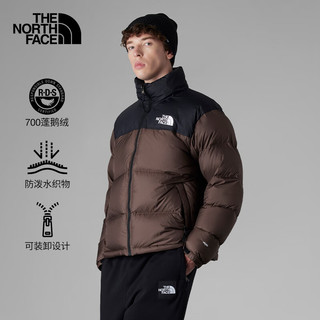 北面（The North Face）UE系列1996Nuptse高蓬鹅绒羽绒服ICON潮牌经典24秋冬|3C8D 5EX/棕色 XXL/190