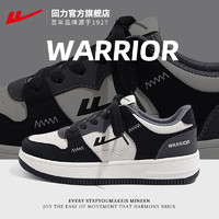 WARRIOR 回力 官方旗舰店男鞋2024新款棉鞋男款秋冬季加绒加厚男士运动板鞋