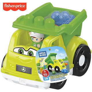 Fisher-Price 美高大积木经典小车系列混装儿童拼搭创意大颗粒积木玩具 美高大颗粒积木