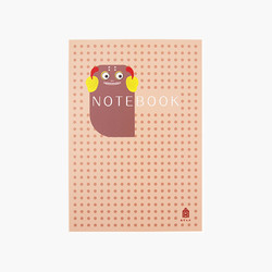 故宫文具海错图练习本记事本B5笔记本 创意练字本卡通写字本note book文创礼品奖品 练习本四腮鲈鱼款