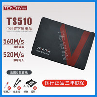 腾隐（TENGYIN）台式机笔记本SATA 3.0 接口SSD固态硬盘 TS510 1TB TS510-1TB