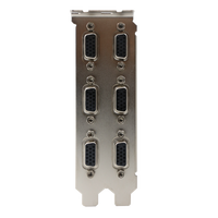 冶天 6屏显卡 R7 350 6VGA直出 多屏拼接 6连屏 2行3列  6路输出 2GB  6VGA输出