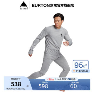 BURTON 伯顿 官方男士 LIGHTWEIGHT 打底衫保暖舒适柔软内衣221761 22176100020 S