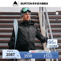 BURTON 伯顿 官方女士CARBONATE GORETEX 2L滑雪夹克套装衣裤套装 23427100021 S