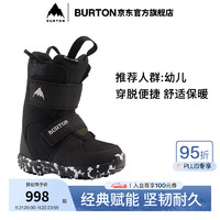 BURTON 伯顿 官方儿童MINI GROM滑雪鞋保暖缓震单板滑雪装备106451 10645103001 26 9C