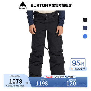 BURTON 伯顿 官方儿童 EXILE 长裤舒适防泼水滑雪单板运动115891 11589104001 M