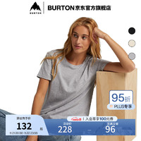 BURTON 伯顿 官方女士T恤CLASSICT短袖舒适透气户外休闲 21689 21689100020 S