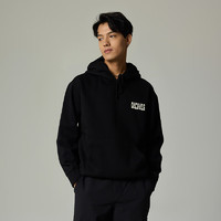 Dickies 帝客 男女同款 简约百搭胸前字母卫衣 DK0A87ZT 黑色 M