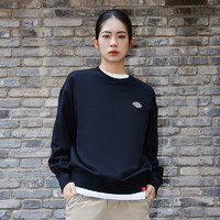 Dickies 帝客 男女同款美式休闲圆领卫衣  DK0A884D 黑色 XXL