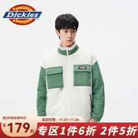 Dickies 帝客 夹克男 口袋上衣时尚百搭保暖外套 DK011258 奶油色 XXL