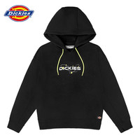 dickiesDickies 字母印花LOGO连帽卫衣女款 DK010826 黑色 XL 