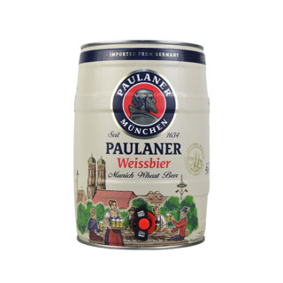 PAULANER 保拉纳 小麦白啤酒 5L桶装