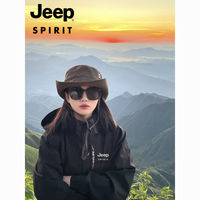 JEEP SPIRIT Jeep吉普冲锋衣男女新款外套加厚秋冬款户外可拆卸三合一学生外套