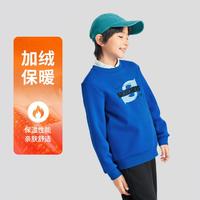 SKECHERS 斯凯奇 男女中大童|2024年秋冬季男女童卫衣针织套头卫衣舒适亲肤