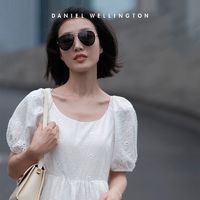 百亿补贴：Daniel Wellington DanielWellington）DW太阳镜男女同款墨镜经典情侣飞行员眼镜阻隔紫外线M码 DW00900002