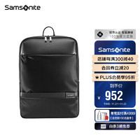 Samsonite 新秀丽 14英寸双肩电脑包 黑色