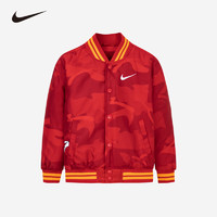 NIKE 耐克 YA儿童童装棉服NY2312097PS-001 学院红 130/64