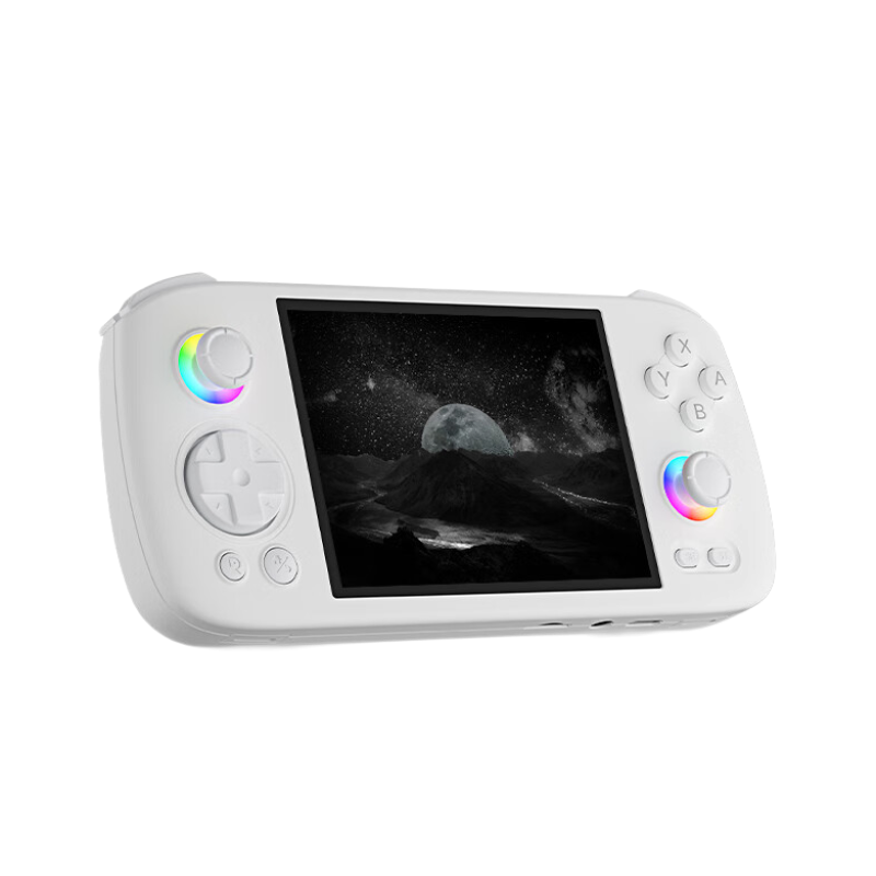 ANBERNIC 安伯尼克RG 406H 安卓掌上游戏机8+128 GB 白色多少钱-什么值得买