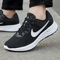 NIKE 耐克 ZOOM WINFLO 6 轻便透气缓震女子跑步鞋 AQ8228-003 35.5 黑色