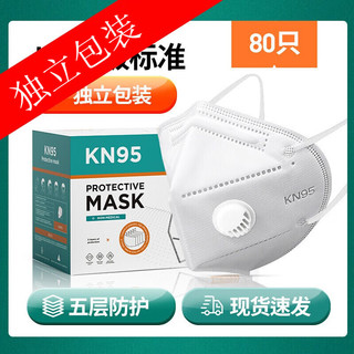 others 其他 卫士立kn95口罩n95带呼吸阀防护用品防尘工业粉尘打磨灰粉防雾霾pm2.5 一次