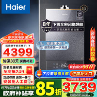 Haier 海尔 平衡式燃气热水器16升水伺服16L-FU5 恒温平衡机