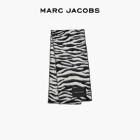 MARC JACOBS SCARF MJ 羊毛斑马纹保暖围巾配饰