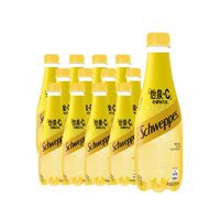 百亿补贴：Schweppes 怡泉 +C柠檬味汽水400ml*12瓶