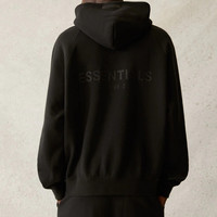 FEAR OF GOD FOG Fear Of God Essentials背后LOGO加绒复线高街帽衫卫衣21新款