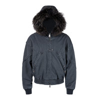 CATSSTAC 座山雕二代加绒加厚外套男cleanfit重磅帆布水洗棉服夹克