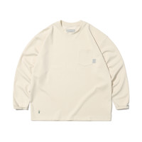 PIN SKTBS PINSKTBS 24AW秋冬日系宽松休闲运动速干抗皱纯色舒适基础长袖T恤