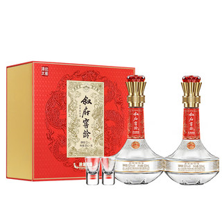 XUFU 叙府 52度浓香型白酒 500mL*2瓶 礼盒装