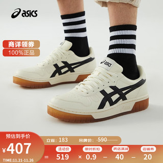 ASICS 亚瑟士 Court Mz 中性休闲运动鞋 1203A127-750 米白色/黑色 36