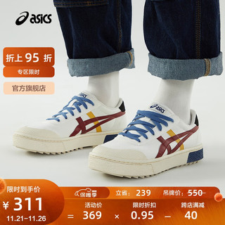 ASICS 亚瑟士 Court Trail 中性休闲运动鞋 1203A146-101 白色/红色 43.5