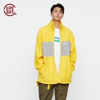 CLOT【CLOT CLOTTEE】拼色毛绒夹克冬季基础系列黄色陈冠希主理 黄色 00L