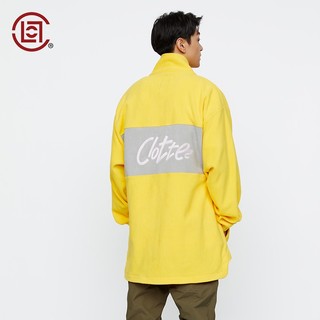 CLOT【CLOT CLOTTEE】拼色毛绒夹克冬季基础系列黄色陈冠希主理 黄色 00S