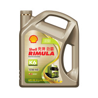 Shell 壳牌 劲霸柴油机油 Rimula K6 15W-40 CK-4级 4L 养车保养