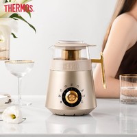 THERMOS 膳魔师 多功能煮茶器养生杯电热水壶花茶壶if获奖产品EHA-1353