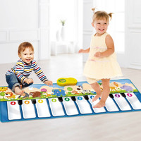ZIPPY MAT 儿童脚踏电子琴毯脚踩琴男女孩婴儿宝宝音乐玩具家用游戏生日礼物 动物钢琴毯